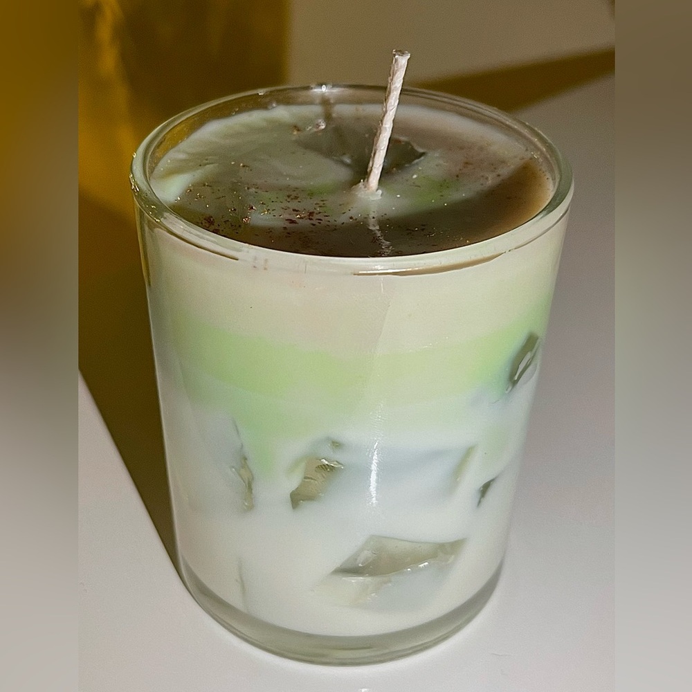 matcha babe candles